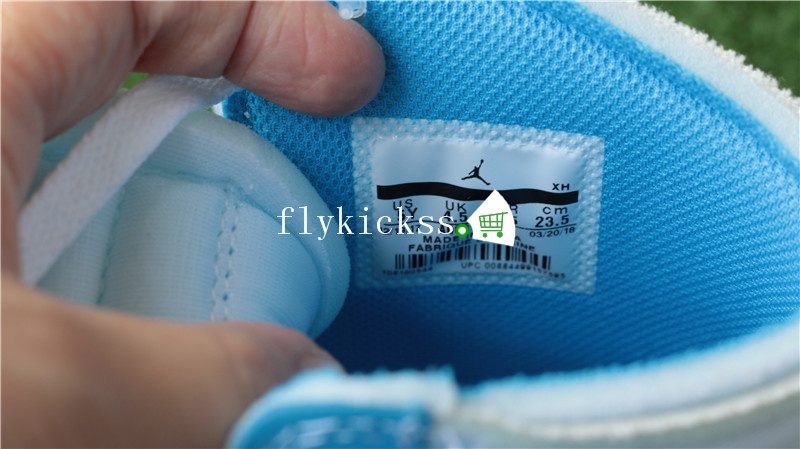 Off White x Nike Air Jordan 1 UNC Powder Blue GS